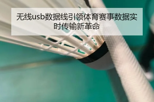 无线usb数据线引领体育赛事数据实时传输新革命